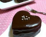A picture of step 14 of Mini Strawberry Cocoa Mousse Cake For Valentine's Day.
