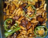 A picture of step 7 of Pasta Chicken in Hot Garlic Sauce.