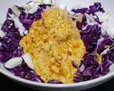 Foto del paso 3 de la receta: Ensalada de lombarda con aliño light y sésamo