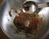 A picture of step 2 of Tomatoes Dressed with Umeboshi Pickled Plums and Bonito Flakes.