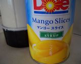 A picture of step 5 of Mango Cream Cheese Ice Cream.