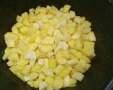 A picture of step 1 of Fried Irish Potato Veggies.