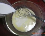 A picture of step 2 of Whole Egg Custard Cream Made in the Microwave.