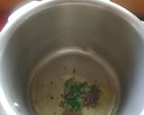A picture of step 1 of Udad dal and rice.