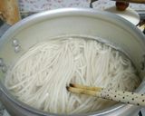 A picture of step 7 of 10-Year Udon in Chilled Egoma Seed Sauce.