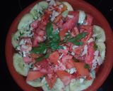 Foto del paso 2 de la receta Aliño de tomates y pepinos de mi huerto