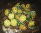 A picture of step 4 of Stir Fried Shiitake Mushrooms and Cucumber With Butter Soy Sauce.