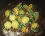 A picture of step 4 of Stir Fried Shiitake Mushrooms and Cucumber With Butter Soy Sauce.