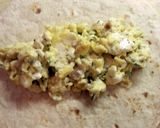 A picture of step 6 of Queso Fresco Scrambled Egg Breakfast Tacos.