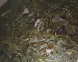 A picture of step 2 of Palak paneer.