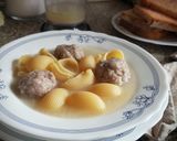 Foto del paso 7 de la receta: Sopa de Galets con Pelotitas