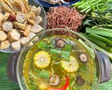 Hình bước làm 5 của món Lẩu Chanh Dây Đãi Tiệc Chay 🌱