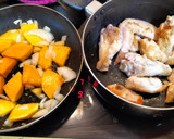 Foto del paso 5 de la receta: Pollo con salsa de calabaza