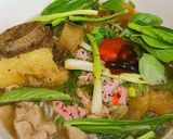 A picture of step 6 of Beef Pho.