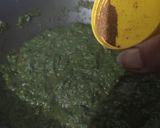 पालक बथुआ का साग (Palak Bathua ka saag recipe in Hindi) रेसिपी चरण 6 फोटो