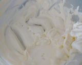 A picture of step 8 of Chocolate cake with chef's hat.
