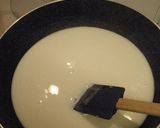 A picture of step 5 of Easy Kabocha Pudding in a Frying Pan.