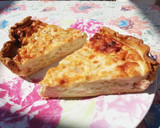 Foto del paso 7 de la receta Quiche de salmón, puerros y queso crema