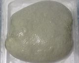 Foto langkah ke 18 dari resep Pandan Charcoal Sourdough Bread (88% - Oven Tangkring).