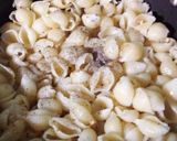 A picture of step 6 of Garlic Butter Pasta.