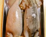 A picture of step 8 of Ultra-Easy Plump Squid Stuffed with Rice (Ikameshi) and Teriyaki-Style Sauce.