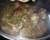 A picture of step 3 of Mutton roghan josh rice.