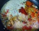 A picture of step 2 of Coconut Chicken Bharta.