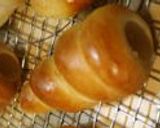 A picture of step 7 of Cornets From a Bread Machine With Lots of Egg Salad Filling.