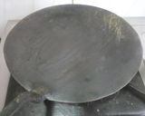 A picture of step 10 of Aalu Paranttha (potato stuff brush fried bread).