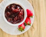 عکس مرحله 3 از دستور مربا و‌شربت توت فرنگی🍓