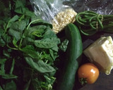 Foto langkah ke 1 dari resep Lotek sayur sederhana.