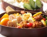 A picture of step 6 of Kabocha Squash Croquette Bento.