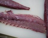 A picture of step 21 of Let's Prepare a Fish! How to Make Amberjack Sashimi.