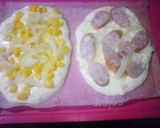 A picture of step 3 of Savory Bread Made with Pancake Mix.