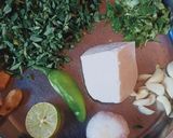 A picture of step 1 of Paneer Methi Kumbhaniya Bhajiya.