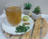 A picture of step 2 of Lemon grass Tulsi tea 🍵.