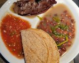 Foto del paso 5 de la receta: Cecina con Frijoles de la Olla y Salsa de Tomate