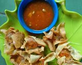 Foto langkah ke 7 dari resep Siomay/pangsit ayam goreng.