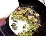 A picture of step 5 of Pasta Genova with Cream Sauce.