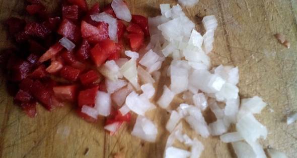 Como Hacer Salsa De Tomate Para Bebe Morron Tomate Y Cebolla Cocinar En Casa