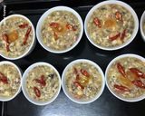 Hình bước làm 2 của món Mắm Cá Thu Chưng
