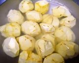 A picture of step 1 of Chestnut rice.