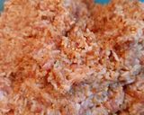 Nagydobosi Káposztás gombócok (köles 1: 1 rizs) sonkával medvehagymás 1263 recept fázis 5 fotója