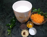 தேங்காய் பால் கேரட் சோதி🥛🥛🤤😋 ரெசிபி ஸ்டேப் 1 புகைப்படம்