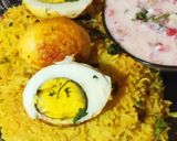 A picture of step 7 of Egg Biryani.