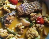 ফুলকপি আর আলু দিয়ে রুই মাছের ঝোল (Fulkopi ar alu diye rui macher jhol recipe in bengali) রেসিপি ধাপ - 3 ছবি