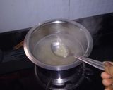 A picture of step 1 of Chocolaty pasta.
