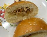 Hình bước làm 8 của món Bánh Mì Nhân Gà Xé Phô Mai
