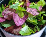 Hình bước làm 3 của món CANH cua đồng nấu rau dền-rau mồng tơi 🦀🥬🥦