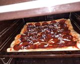 3 sajtos szalámis pizza recept fázis 2 fotója